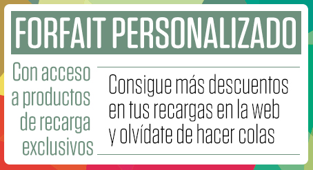 forfait personalizado aramon