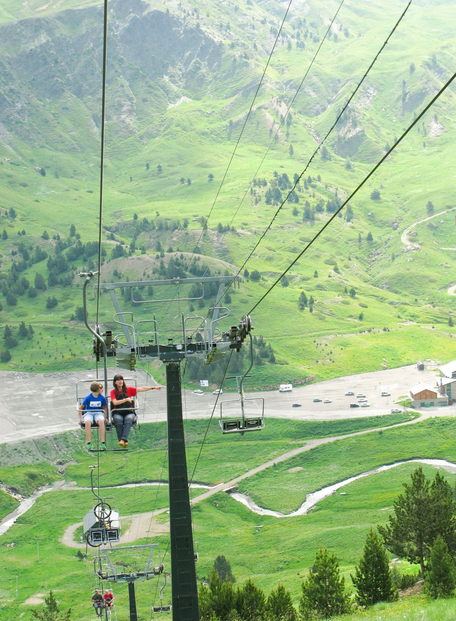 Telesilla del Aneto, el telesilla del verano en Cerler