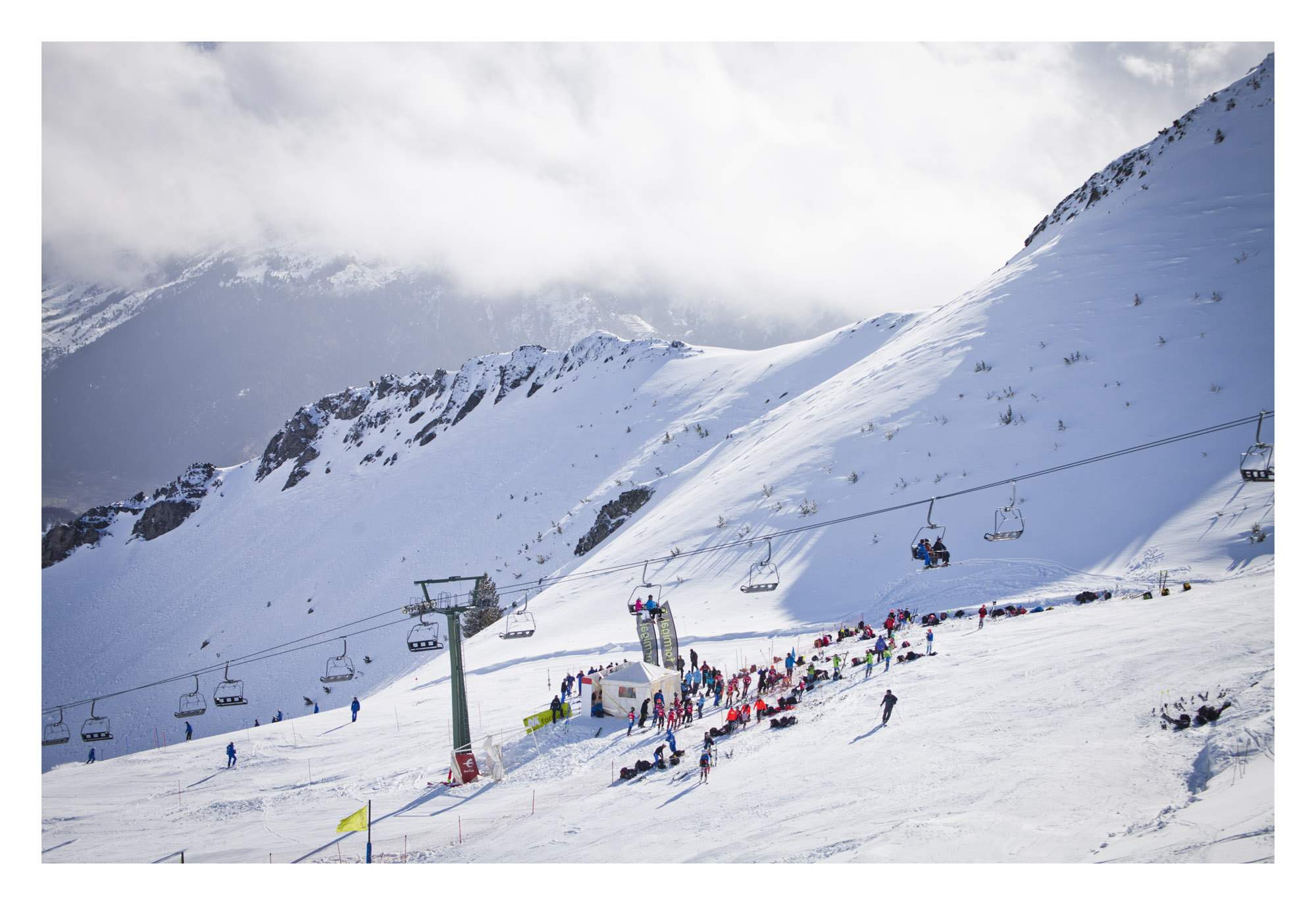 Aramón Formigal, ayer martes, 1 de abril
