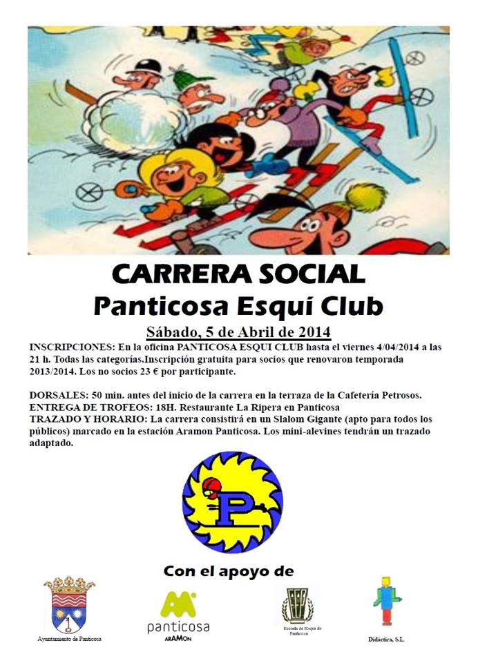 cartel de la carrera