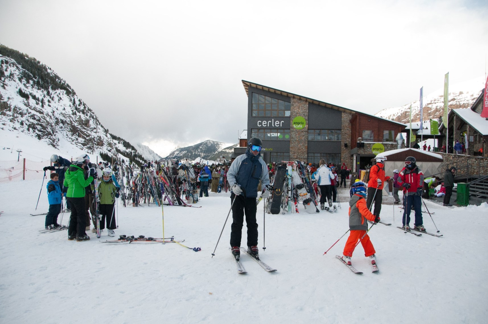 Ambiente en el Ampriu, en Cerler