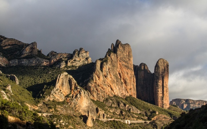 Los mallos de Riglos, rutas de trekking