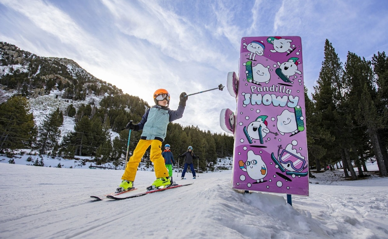 Para niños en Cerler - Zonas Snowy | Estación de esquí de Cerler