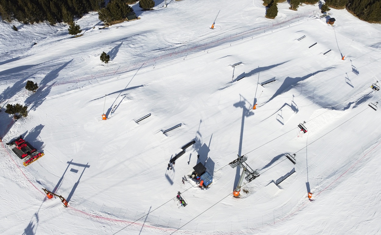 Pistas Especiales en Cerler - Terrain Park | Estación de esquí de Cerler