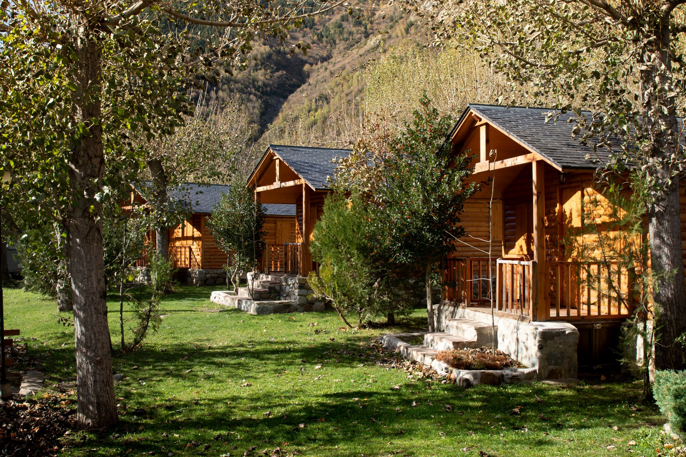 Bungalows  Camping Aneto