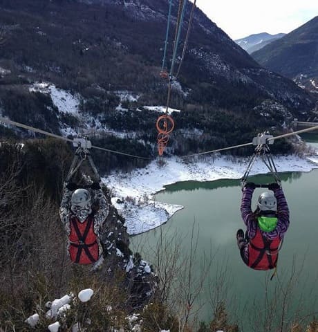 Reserva Online Tirolina Valle de Tena-Aragón | Estación de esquí Aramón Formigal-Panticosa